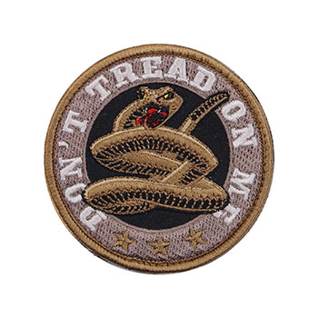 "Don't Tread on Me" Embroidered Patch