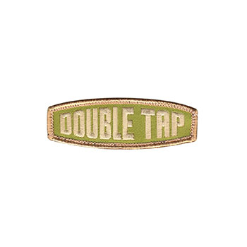 "Double Tap" Embroidered Patch