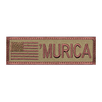 "'Murica" Embroidered Patch