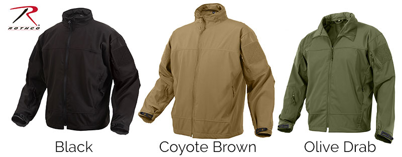 LightWeight Soft Shell Jacket - Covert Ops