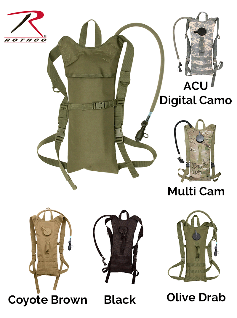 Backstrap Hydration System - MOLLE 3 Liter