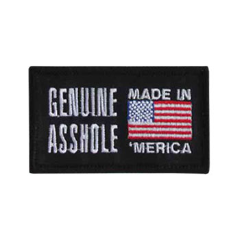 Stock Motorcycle Patch - Genuine Asshole