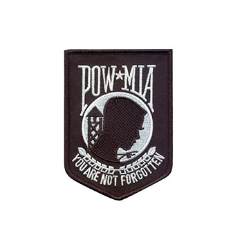 POW MIA Embroidered Patch