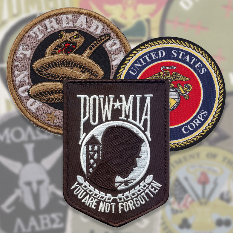 Custom Morale Patches - PVC & Velcro Patches